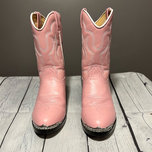 Other - Girls pink cowboy boots